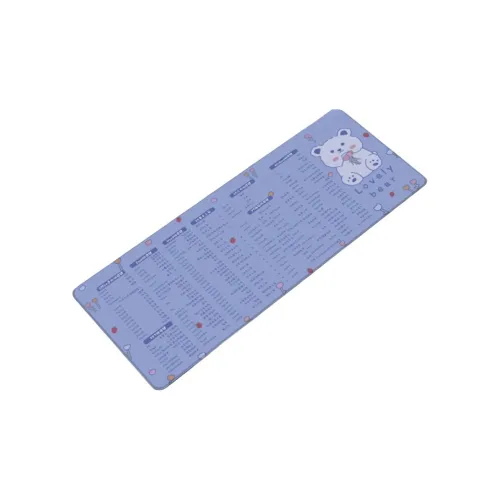 Beams Large Mouse Pad Multifunction Office And Gaming Keyboard Pad With Rubber Slip Resistant Desk Mat