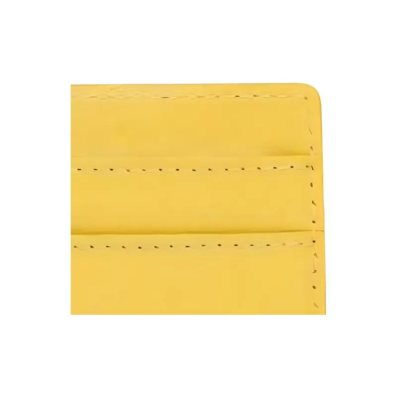 INES DE LA FRESSANGE Cow Leather Card Holder Women's Yellow-2