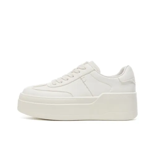 EBLAN Skateboard Shoes Women's Beige