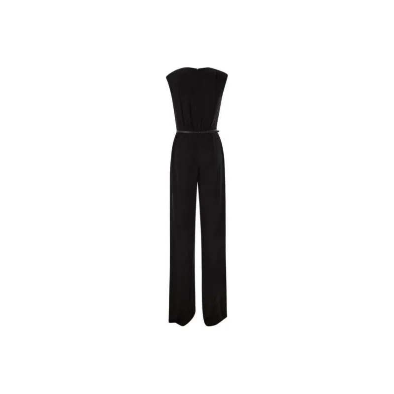 MaxMara Studio Ruched Sleeveless Jumpsuit-1