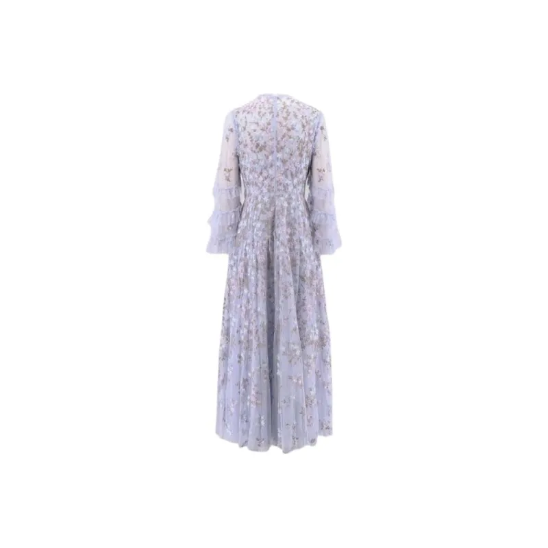 NEEDLE & THREAD Everett Bloom Gown-1