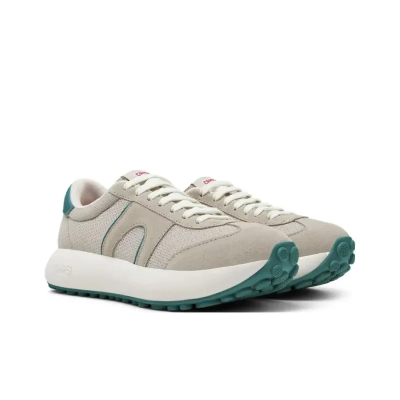 CAMPER Pelotas Athens Cushioning, Wear Resistant Low Top Casual Shoes Women's Gray Green-1