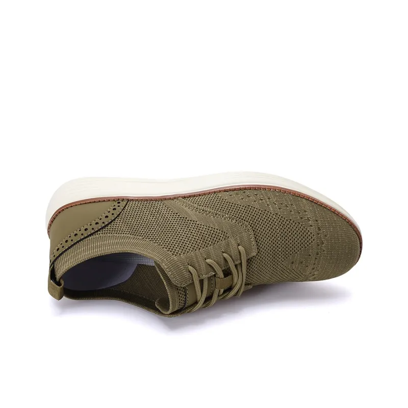 Boogie Bear Casual Shoes Men Low Top Khaki/Brown/Black/Army Green/Gray/Dark Blue-2