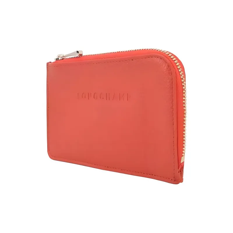 LONGCHAMP Le Foulonné Leather Cardholder-1