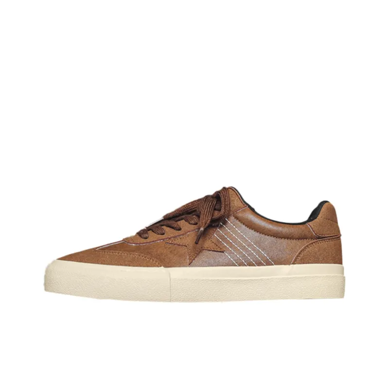 OUGLEMEN Slip Resistant Cushioning Impact Resistance Abrasion Resistant Low Top Skateboard Shoes Men's Box-11