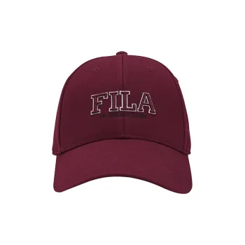 FILA ORIGINALE Cotton Baseball Caps Women's Tipsy Burgundy