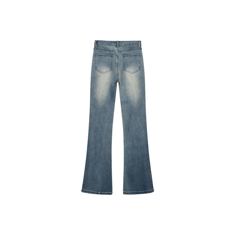 DOKZB Spring And Summer Jeans Women's Blue-1