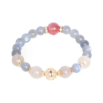 J&KINGLAY Crystal Bracelets Women's
