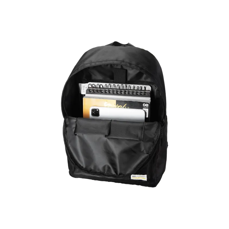 Spare No Pains. Polyester Backpack Regular Unisex White-13