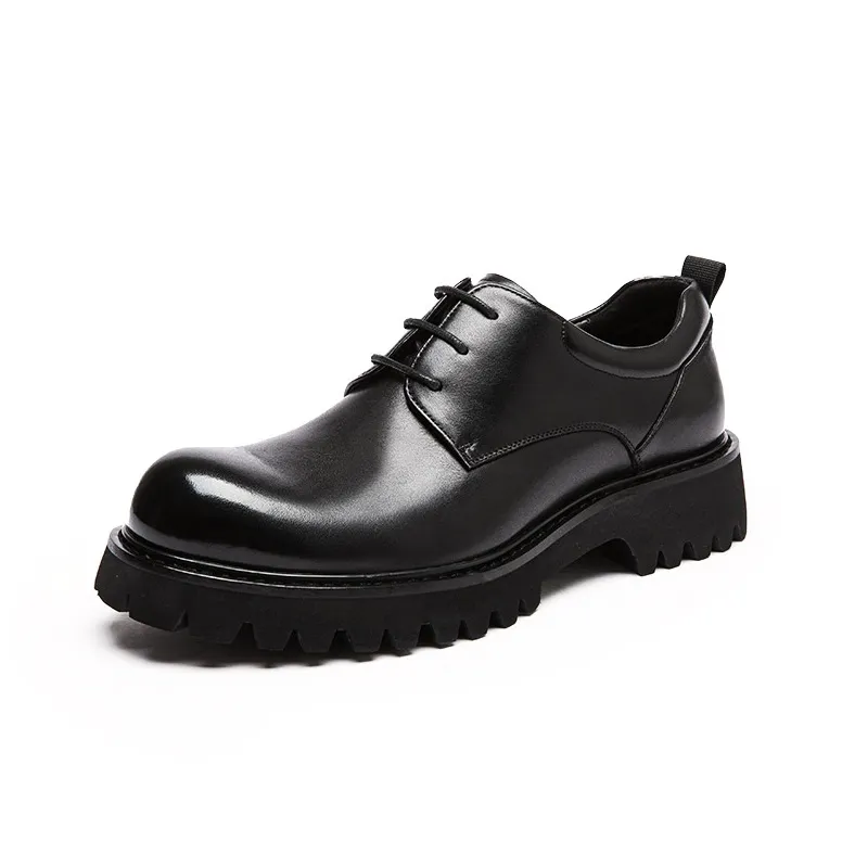RED DRAGONFLY Big Head Leather Shoes Men's Casual Shoes Men's-1