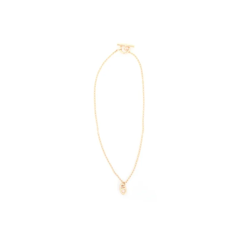 HERMES Farandole 18K Rose Gold Necklaces Women's-2