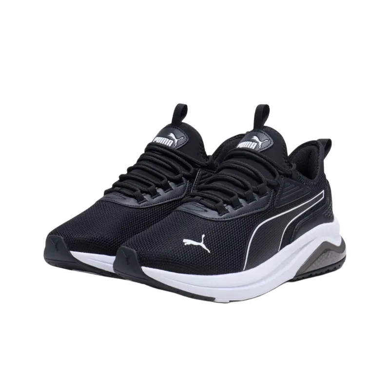 PUMA Amplifier Anti Slip Wear Resistant Low Top Casual Shoes Men's Black-1