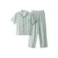 Violet Blue Green Stripes