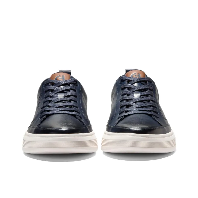 COLE HAAN Lightweight Low Top Skateboard Shoes Men's Navy Blue-3