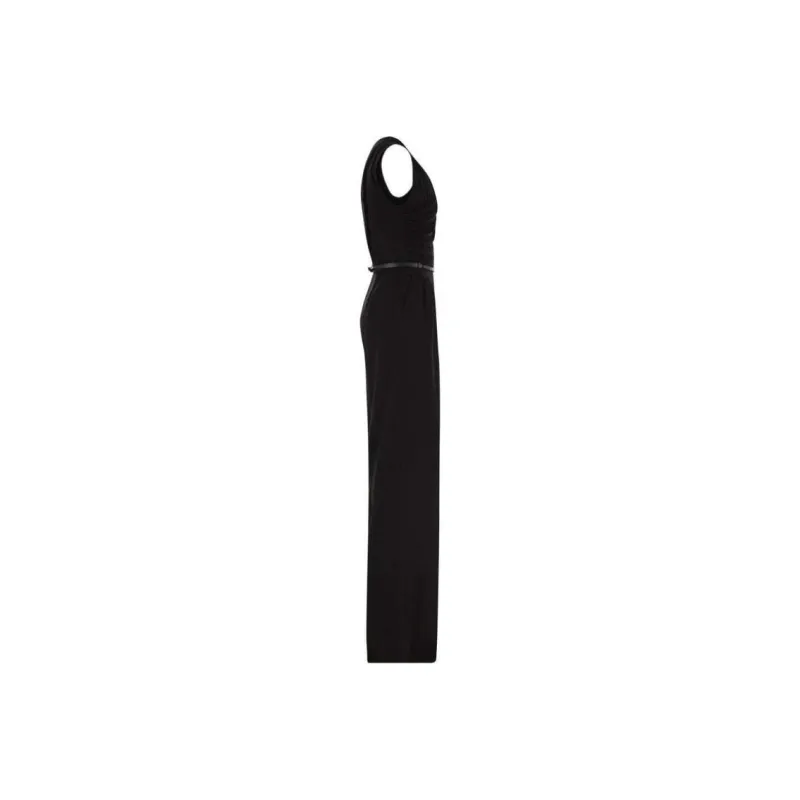 MaxMara Studio Ruched Sleeveless Jumpsuit-2