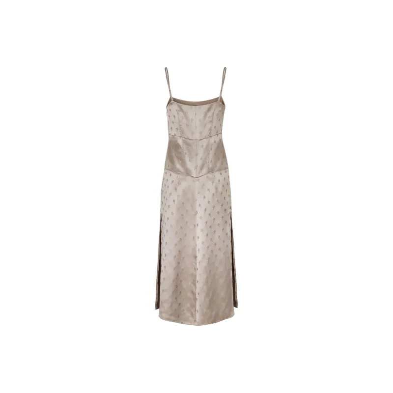 FENDI Satin Midi Dress-1