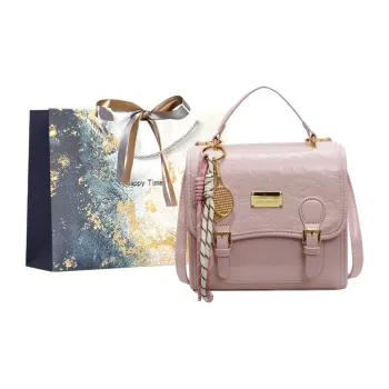 Iman's House PU Crossbody Backpack Regular Women's Pink/Blue/White/Black