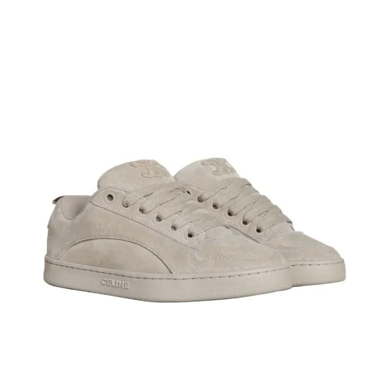 CELINE HUNTINGTON Low Top Skateboard Shoes Women's Greige-2