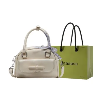 Bansusu PU One Shoulder Handbags Regular Women's Ecru/Pink/Blue/Black