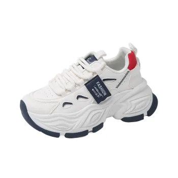 Lycakington Height Increasing Wear Resistant Slip Resistant Low Top Chunky Sneakers Women's