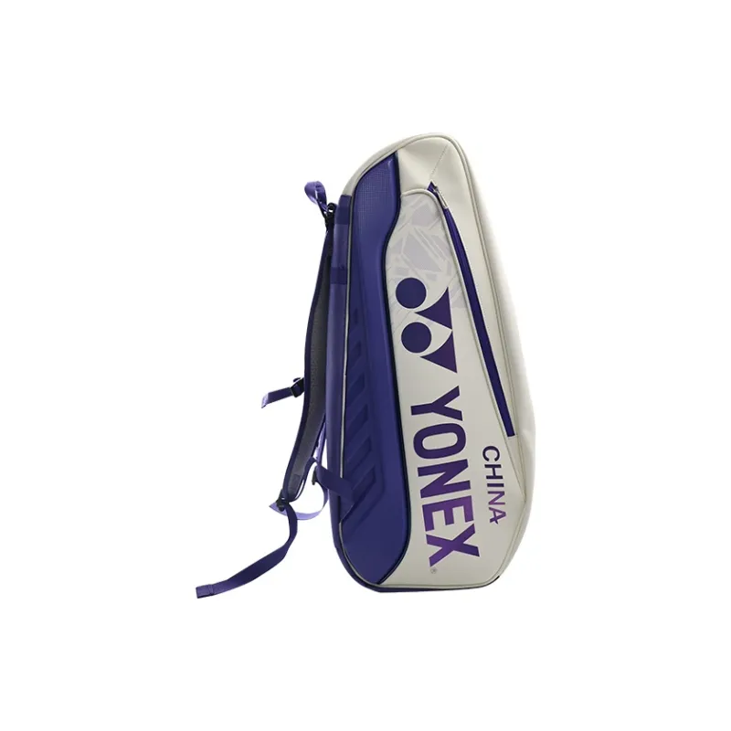 YONEX Badminton Racket Bags Fits 5 Pieces Casual, Sports Backpack White Dark Blue Unisex-1