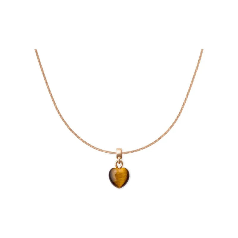 Daniel Wellington CHARMS Whisper Tiger's Eye Stone Necklaces Unisex-3