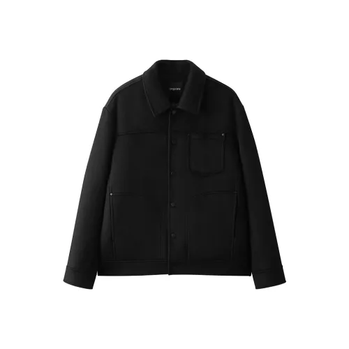 Gxg Jeans Coats Men Black