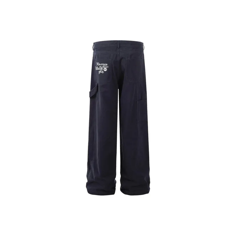 GTLA Cargo Pants Women's Navy Blue-1