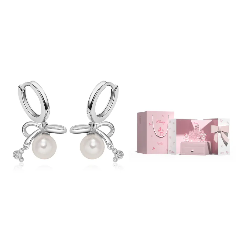 Disney S925 Silver Earrings Women's-6