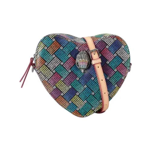 Kurt Geiger London Canvas Bag Heart Shaped Bag Shoulder Bag Women's Multicolor