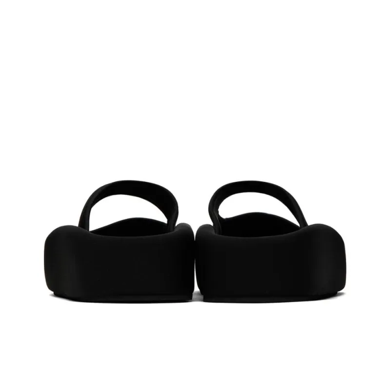 MM6 Maison Margiela Slide Slippers Women's Black-3