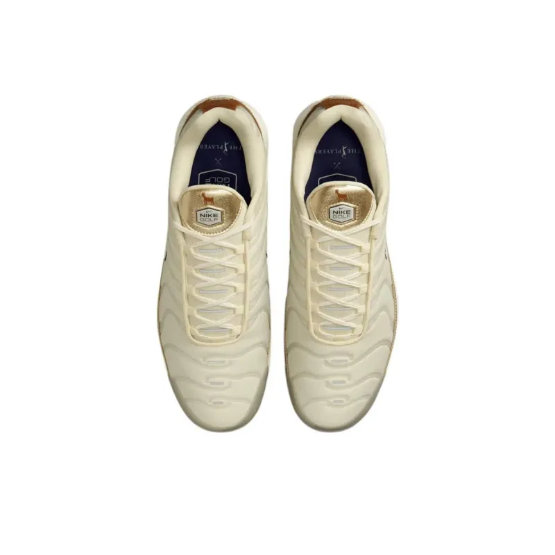 Nike Air Max Plus Low Top Golf Shoes Unisex Ecru-3