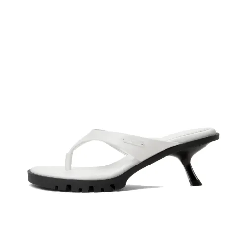 CHARLES&KEITH Composite Sole Flip Flops 6.3cm Women's