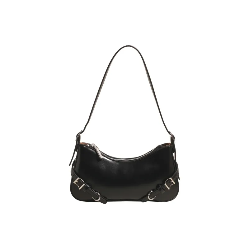 Yalu PU Crossbody Bag, Shoulder Bag Regular Women's Black/Yellow Brown/Ecru/Silver-1