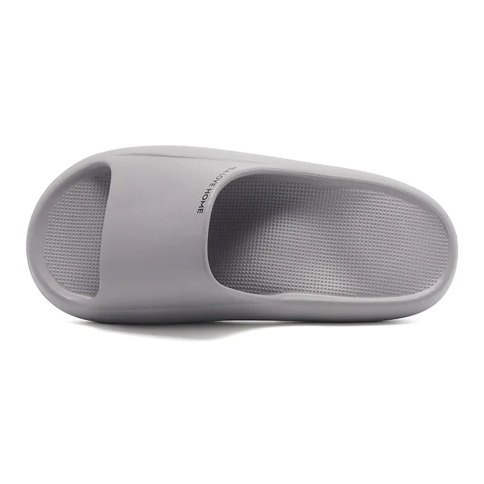 HLA Platform Squashy And Bouncy Feeling Fashion Minimalist Solid Color Slide Slipper Summer Unisex Home Indoor Slippers-12