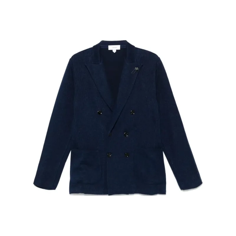 LARDINI Double breasted Blazer-0