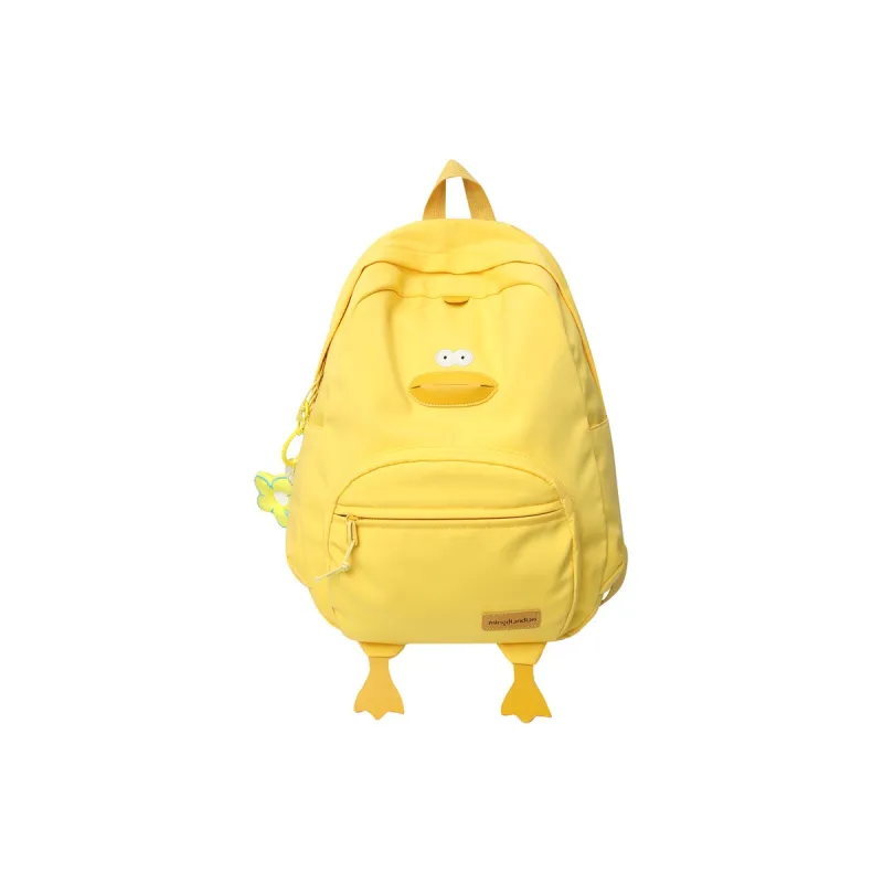 H YXIANG Nylon Backpack Regular Unisex Multicolor-1