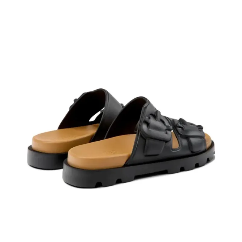 CAMPER EVA Slip Resistant Abrasion Resistant Slide Slippers Women's Black-2