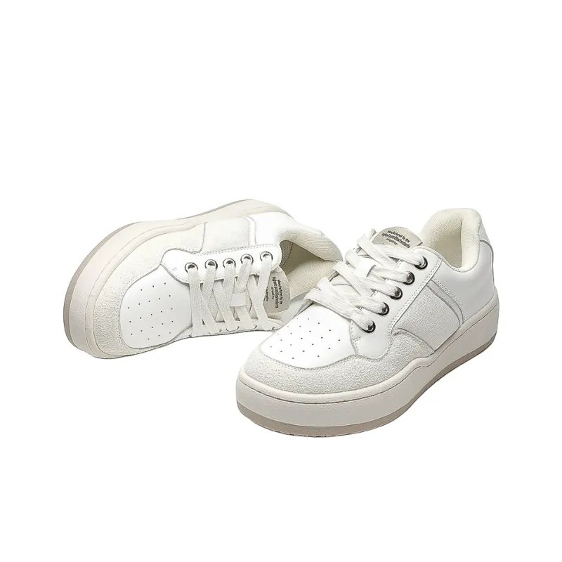 Rummaden Low Top Skateboard Shoes Unisex White-3