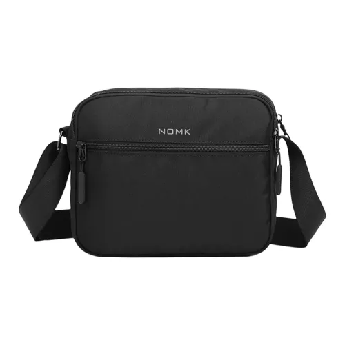 NOMK Oxford Shoulder Bag Crossbody Bag Regular Men's Black