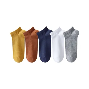 Caramella No Show Socks Men's 5 Pack