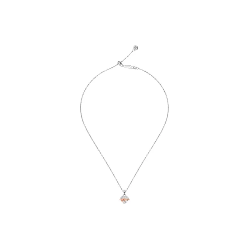 KAILEIFU S925 Silver Necklaces Women's Silver-8