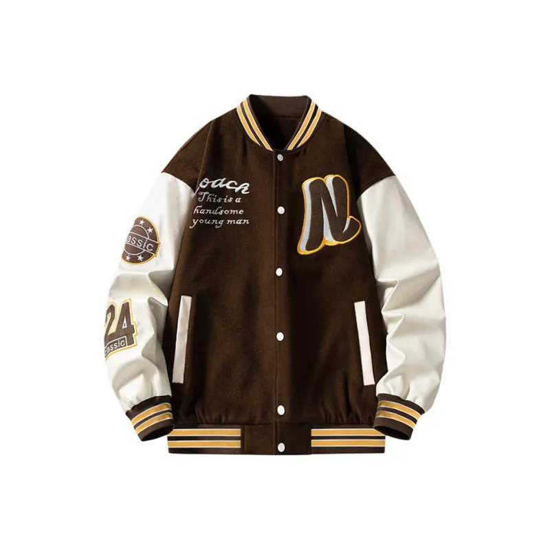 ROBINHOOD Baseball Jacket Unisex Black-8