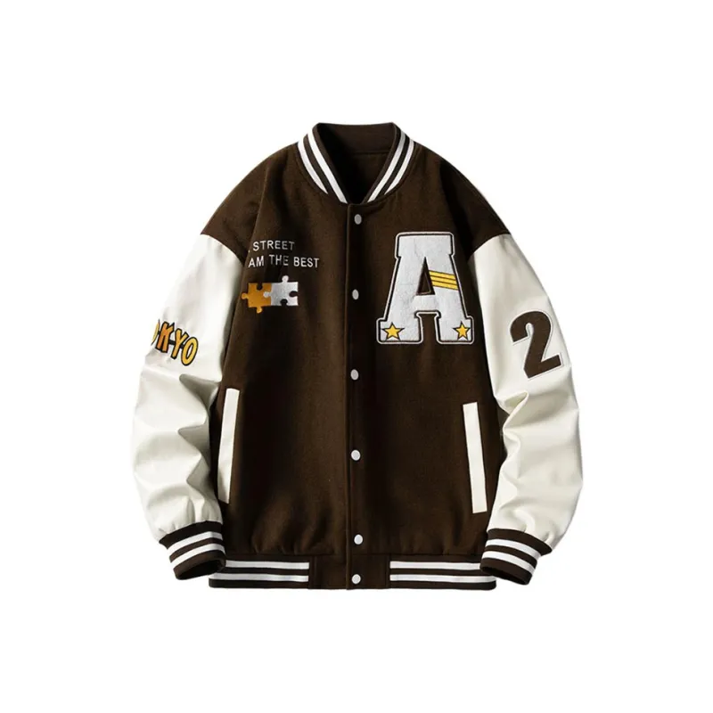 ROBINHOOD Baseball Jacket Unisex Black-5