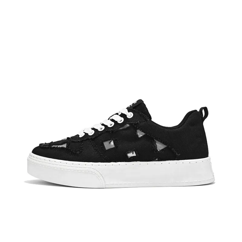 PLAY COBBLER Anti Slip And Wear Resistant Breathable Low Top Canvas Shoes Men's-3
