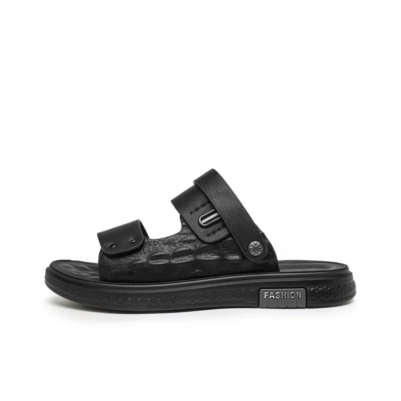 Bull charm Beach Sandals Men-5
