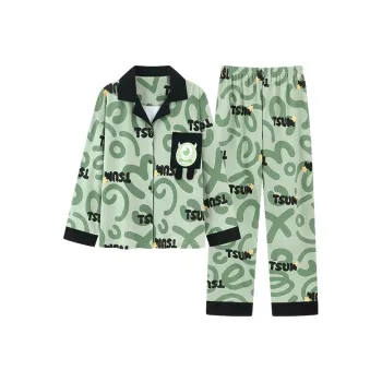 Cotton Gene Pajama Set Unisex Combo Set
