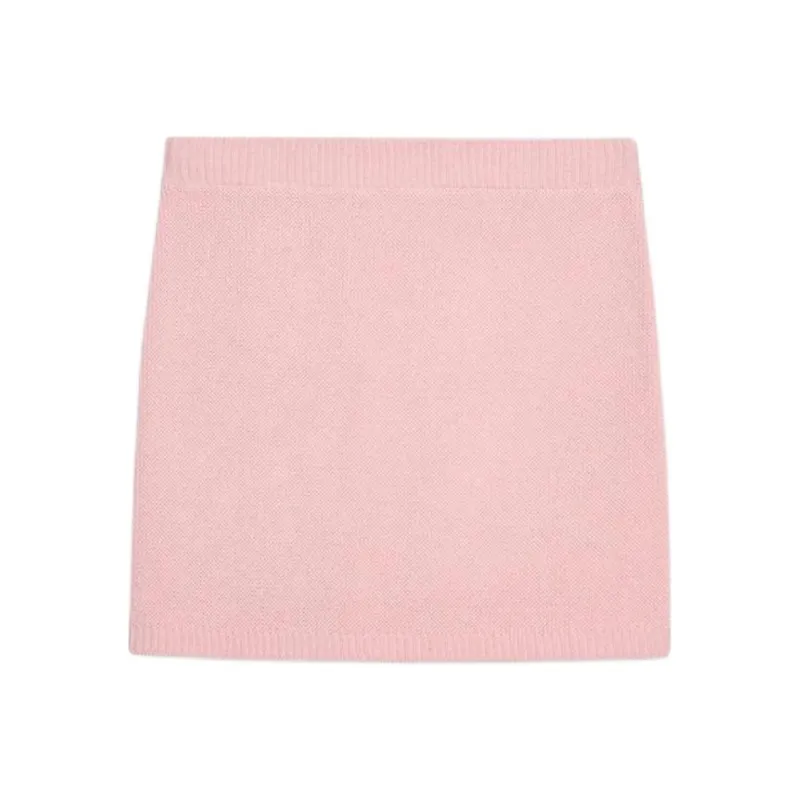 ZARA Casual Short Skirts Women's Light Pink Red-1