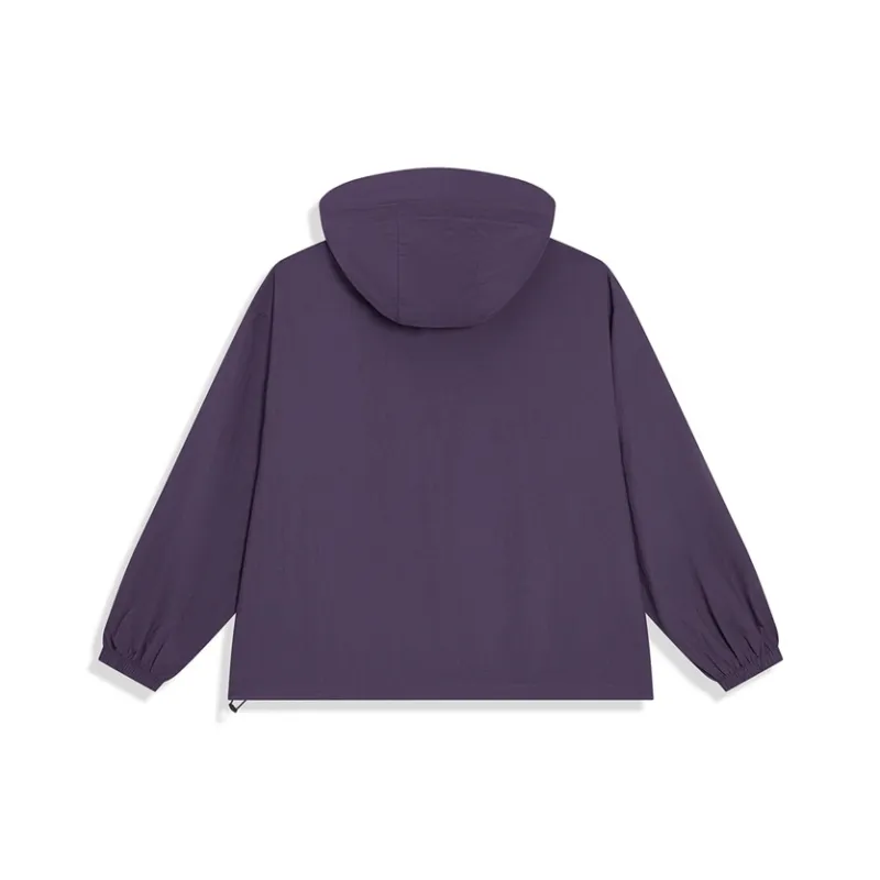 XTEP Trench Coat Unisex Enigmatic Purple-1