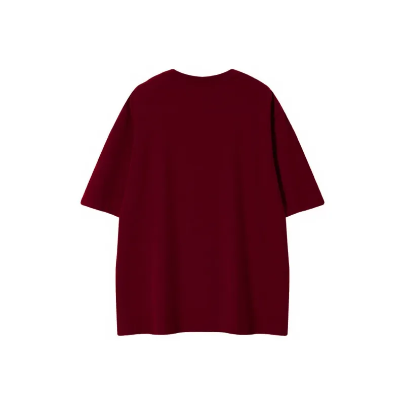【dme】 Vintage Style Men's Clothing Pair Of Short Sleeved T Shirts 100% Cotton Top Half Sleeve Unisex-15